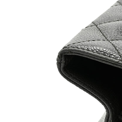 Chanel Caviar Quilted Grand Shopping Tote GST Dark Grey 21 of 22