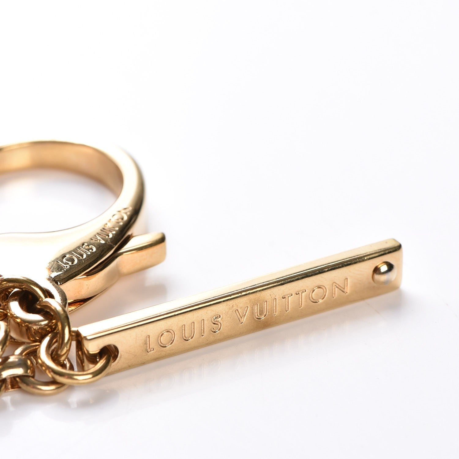 Louis Vuitton Mini Lin Croisette Bag Charm Violet 3 of 3