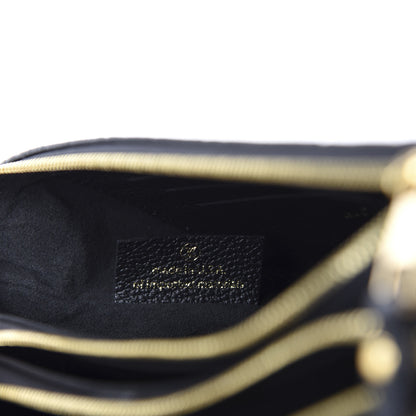 Louis Vuitton Empreinte Double Zip Pochette Black 10 of 12
