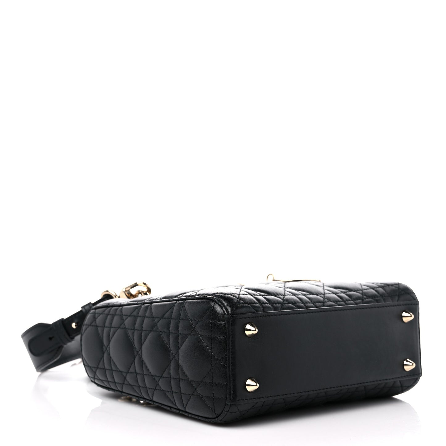 Lambskin Cannage Small My ABCDior Lady Dior Black