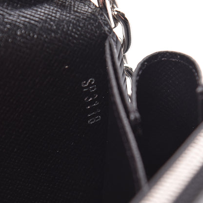 Louis Vuitton Epi LV Stories Twist Chain Wallet Black 9 of 12