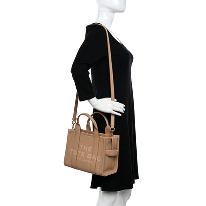 Marc Jacobs Grained Calfskin Small The Tote Bag Camel 2 of 10