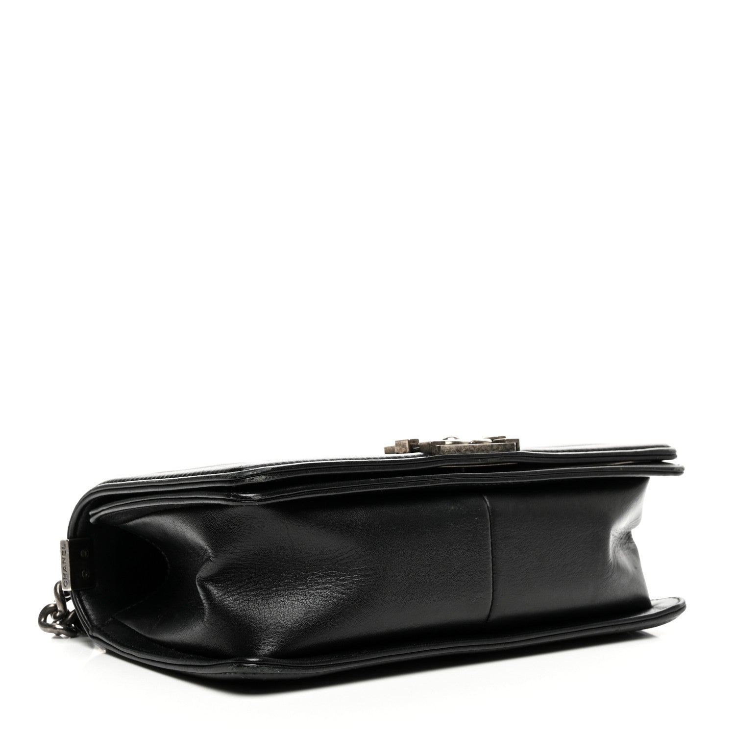 Chanel Calfskin Quilted Medium Boy Flap Black 4 of 11