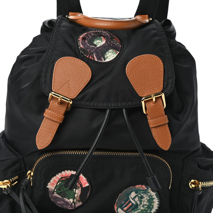 Burberry Nylon Patches Medium Rucksack Black 8 of 10