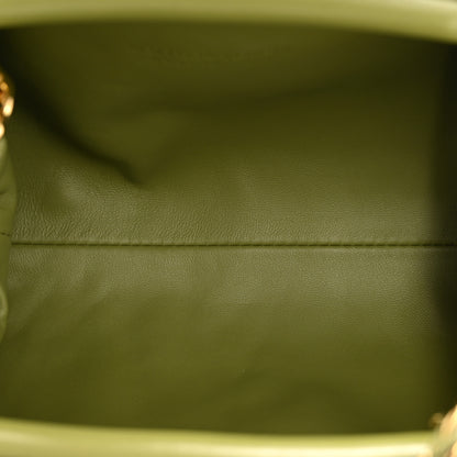 Bottega Veneta Nappa Intrecciato Small The Lauren 1980 Clutch With Chain Matcha 5 of 10