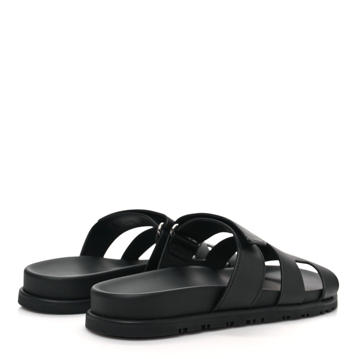 Calfskin Womens Chypre Sandals 37 Black
