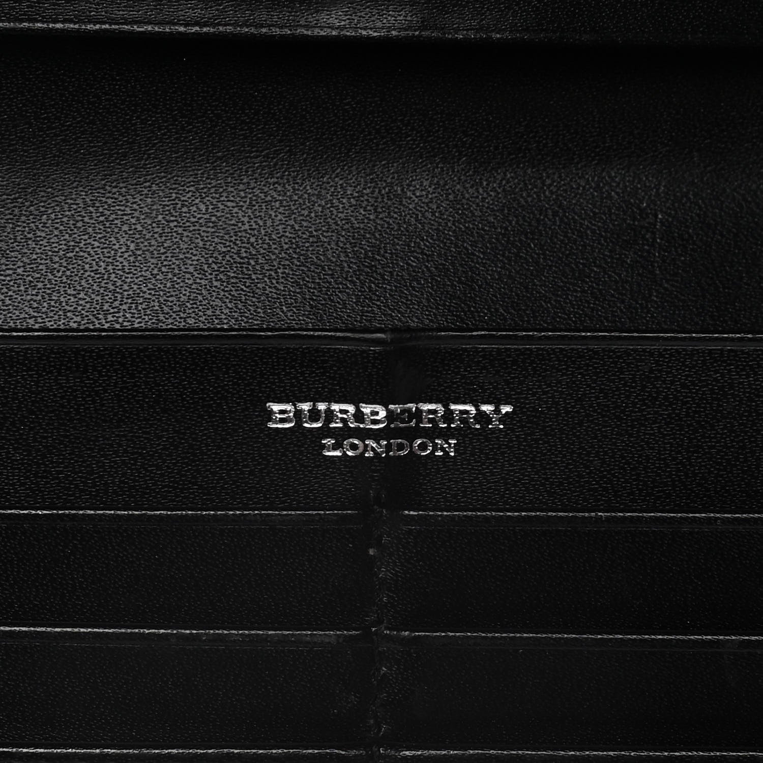 Burberry House Check Continental Wallet Black 9 of 18