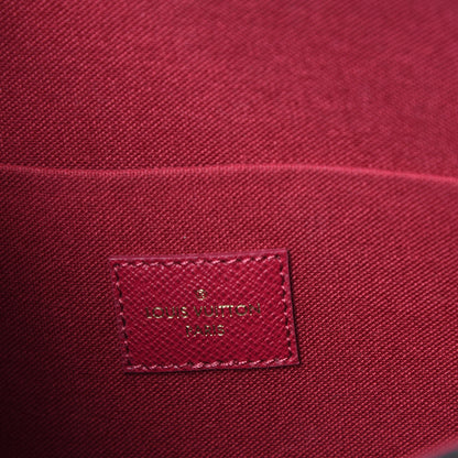 Louis Vuitton Monogram Pochette Felicie Chain Wallet Fuchsia 10 of 14