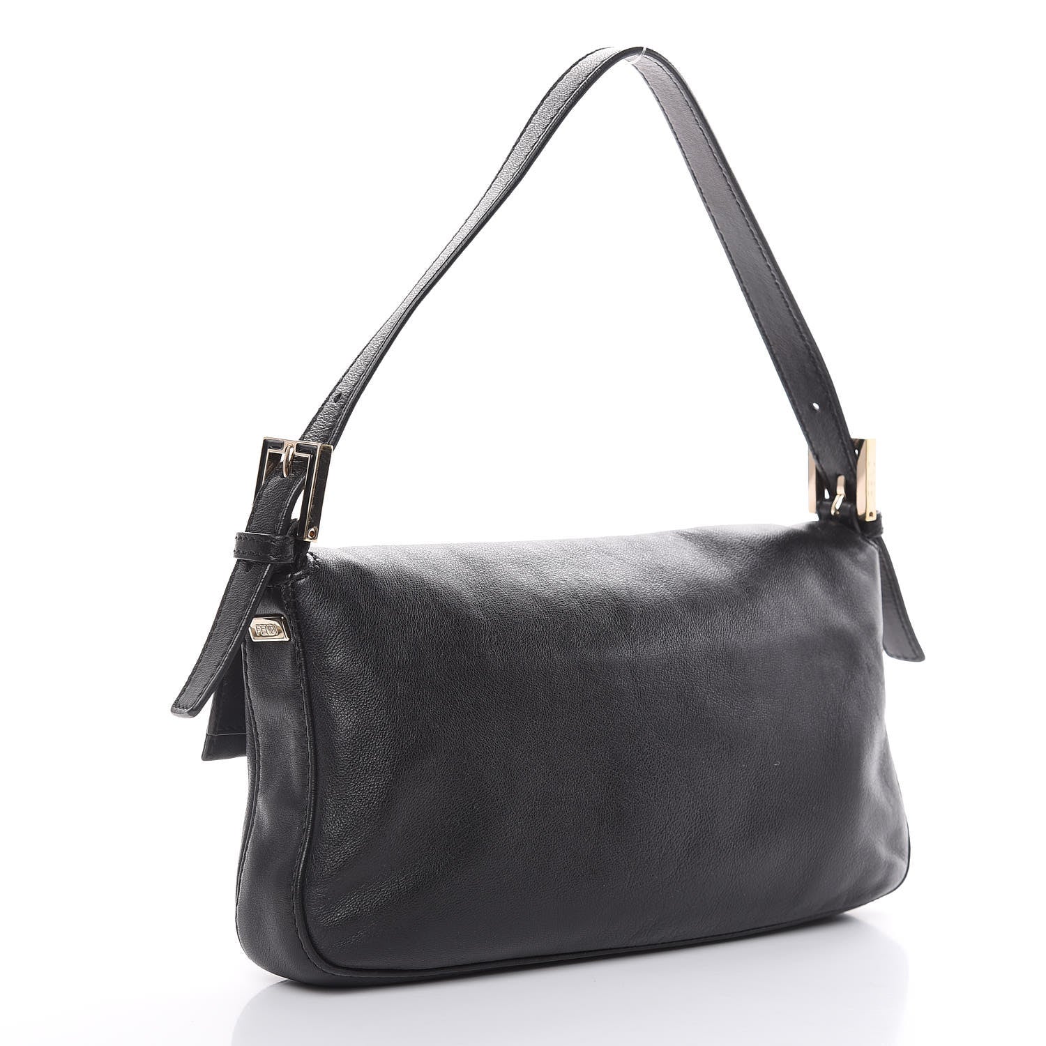 Fendi Calfskin Baguette Black 3 of 14
