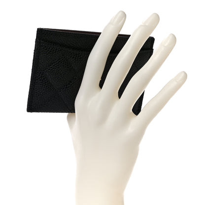 Chanel Caviar Quilted Card Holder Black 2 of 12