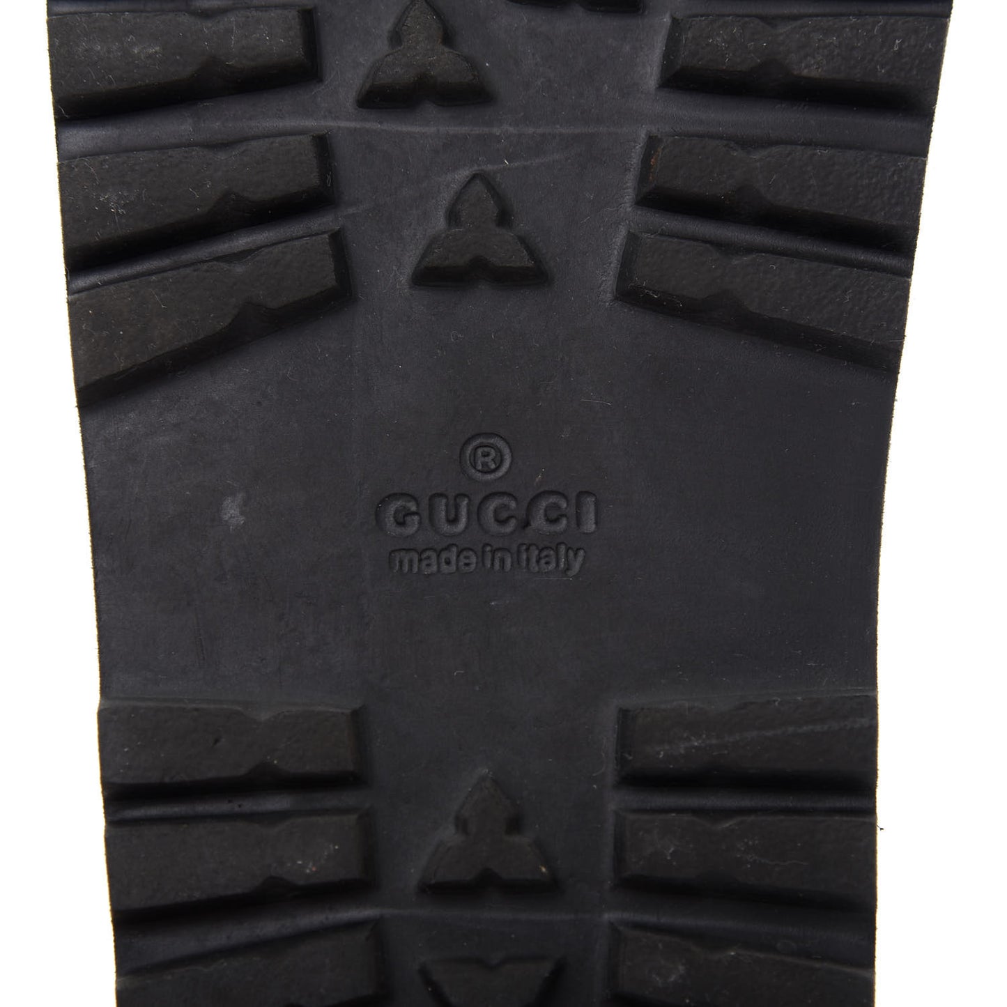 Rubber Web Mens Lug Sole Slide Sandals 5 Black Green Red