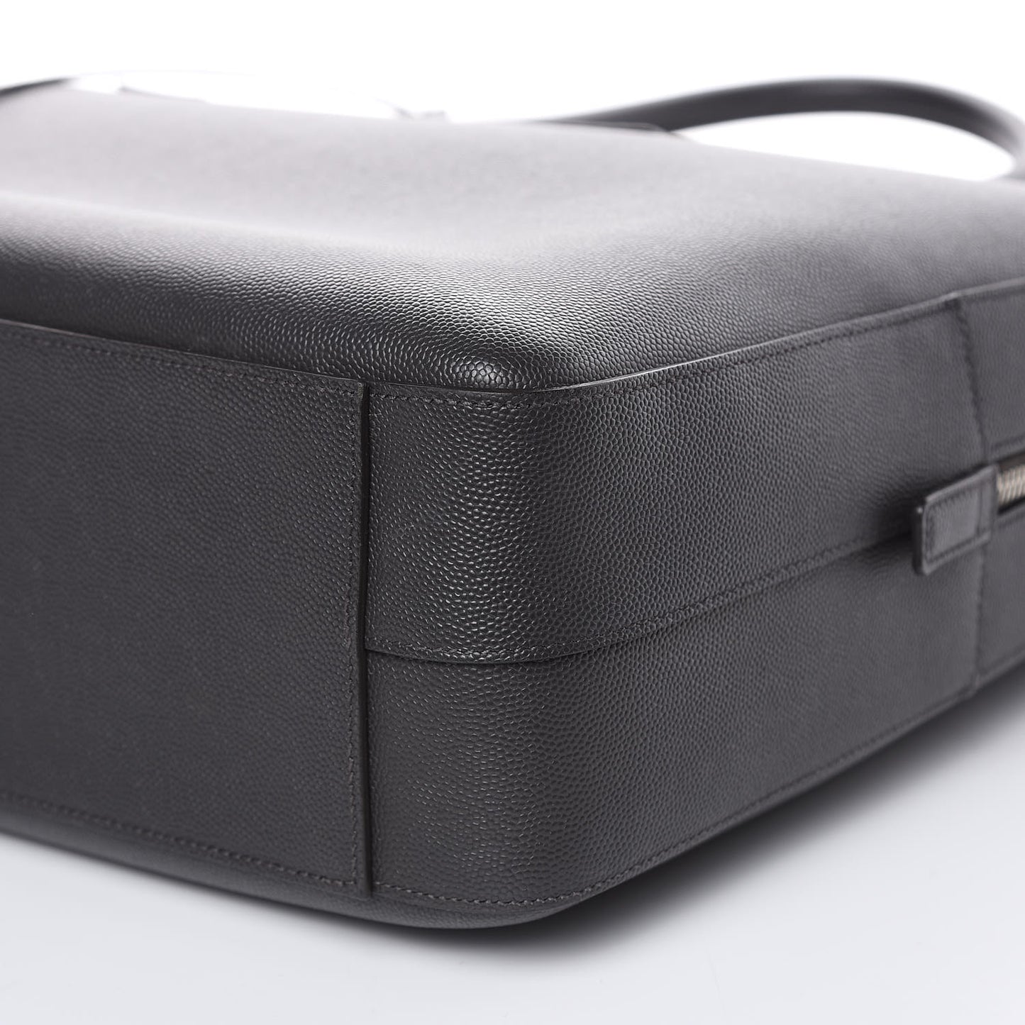 Grain de Poudre Medium Museum Briefcase Coal