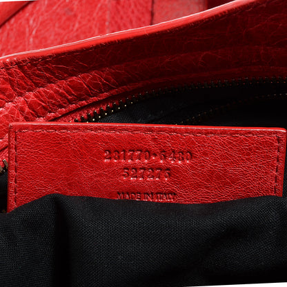 Balenciaga Agneau Giant 12 Rose Gold Hardware City Rouge Coquelicot 9 of 12