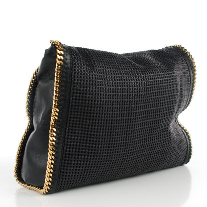 Stella McCartney Woven Falabella Tote Black 5 of 7