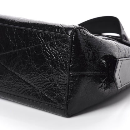 Givenchy Creased Patent Calfskin Medium ID Flap Black 8 of 10