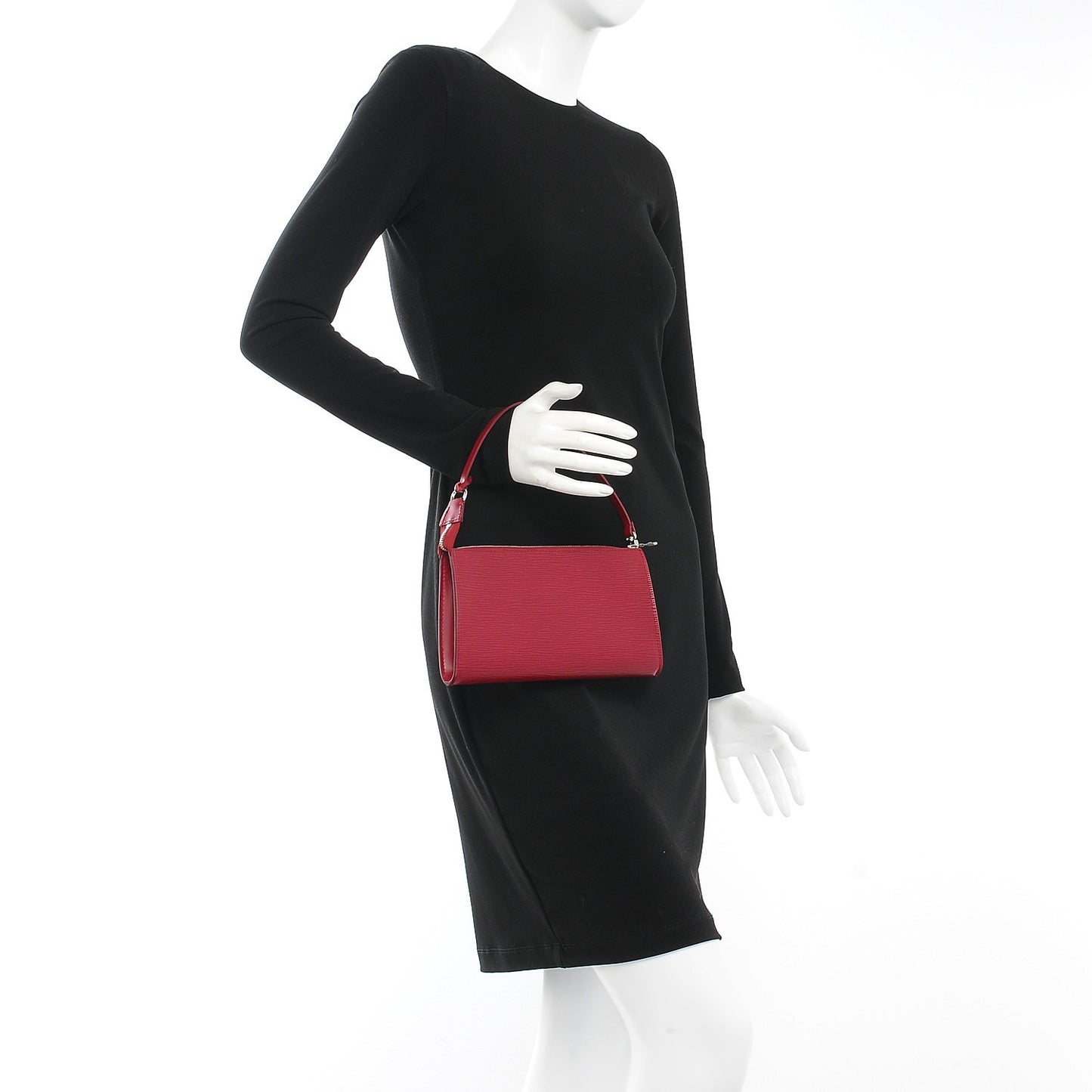 Epi Pochette Accessories 24 Fuchsia