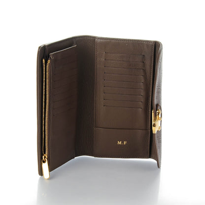 Louis Vuitton Mahina Amelia Wallet Gris Perle 5 of 7