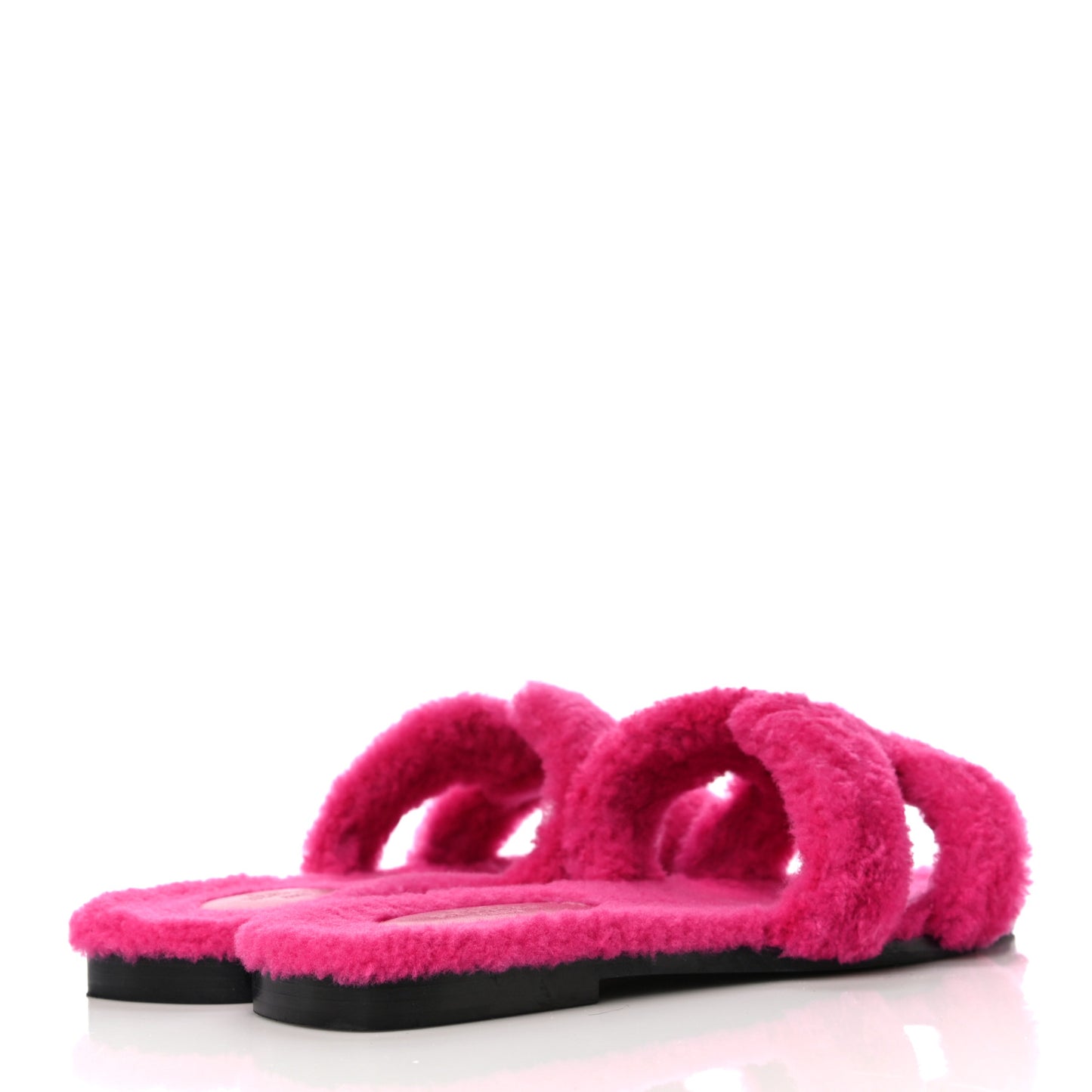 Woolskin Oran Sandals 37 Rose Fuchsia