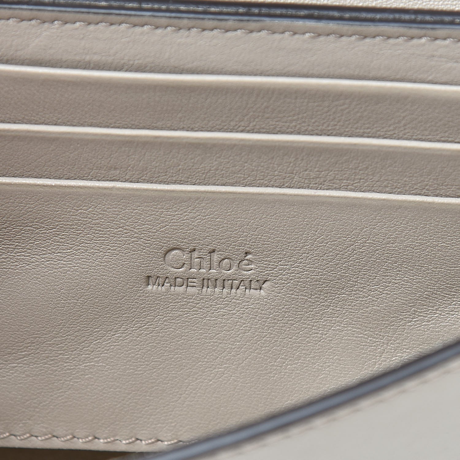 Chloe Suede Calfskin Mini Faye Shoulder Bag Motty Grey 6 of 13