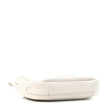 Balenciaga Calfskin Logo XS Everyday Camera Bag White 3 of 8