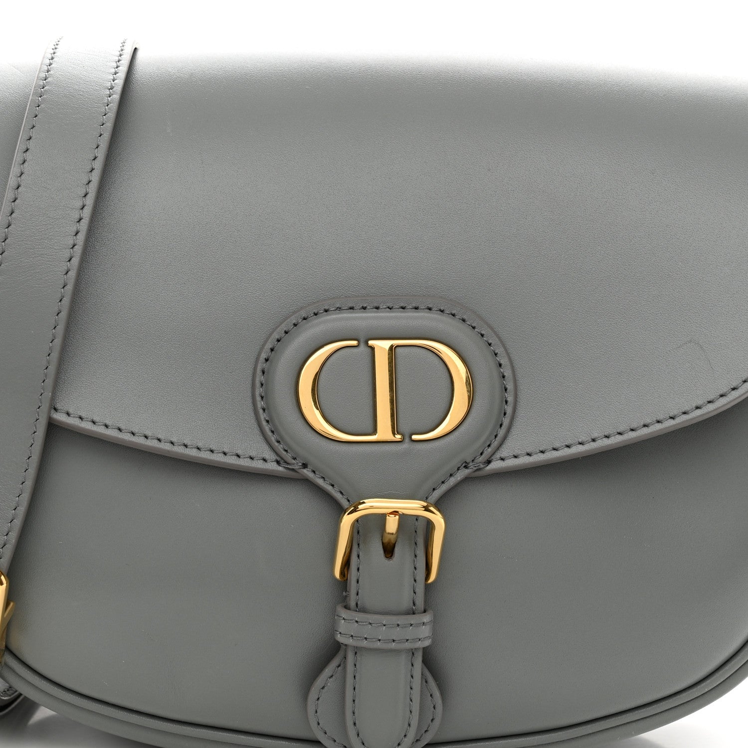 Christian Dior Box Calfskin Medium Bobby Flap Gray 8 of 12
