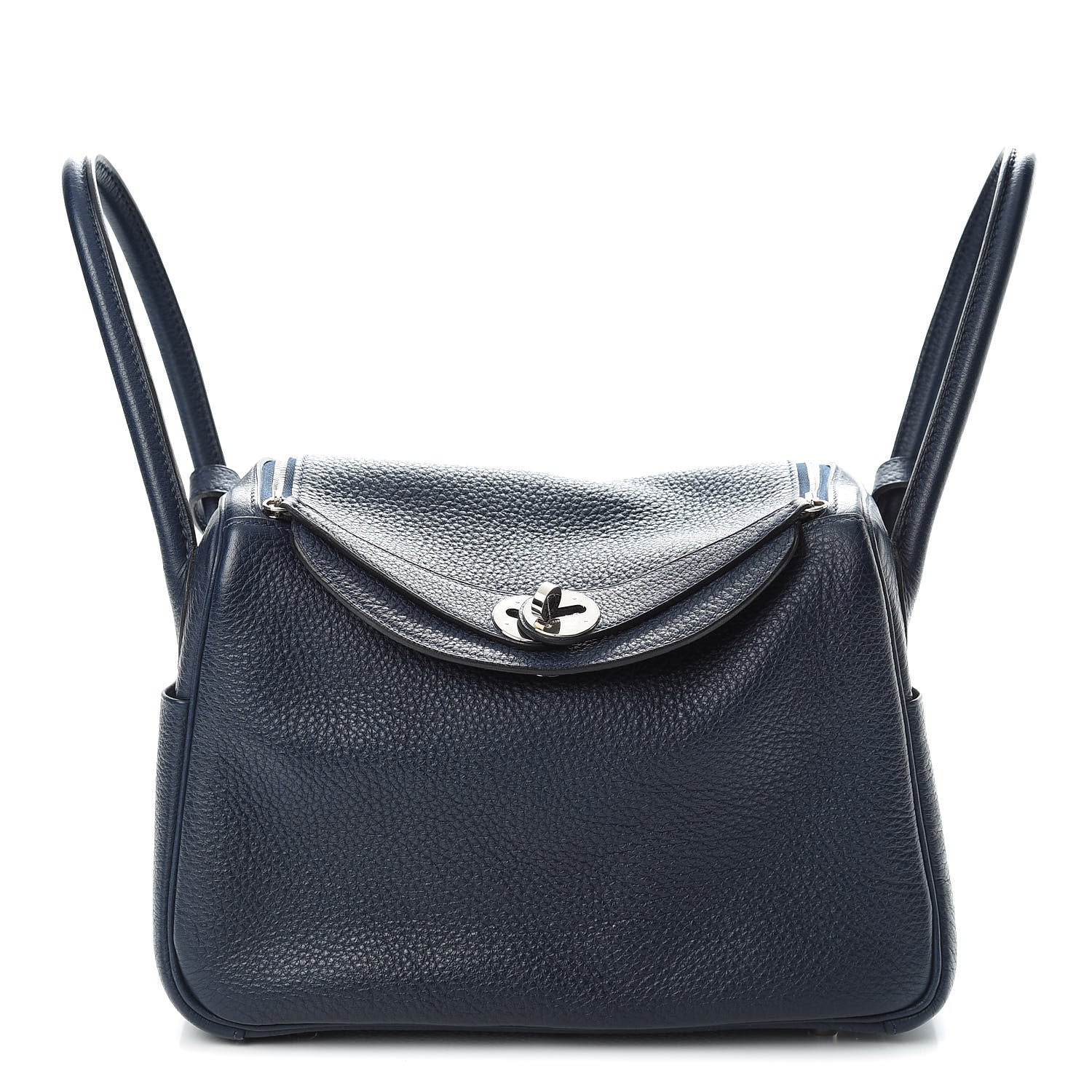 Hermes Taurillon Clemence Lindy 26 Bleu Abysse 1 of 12