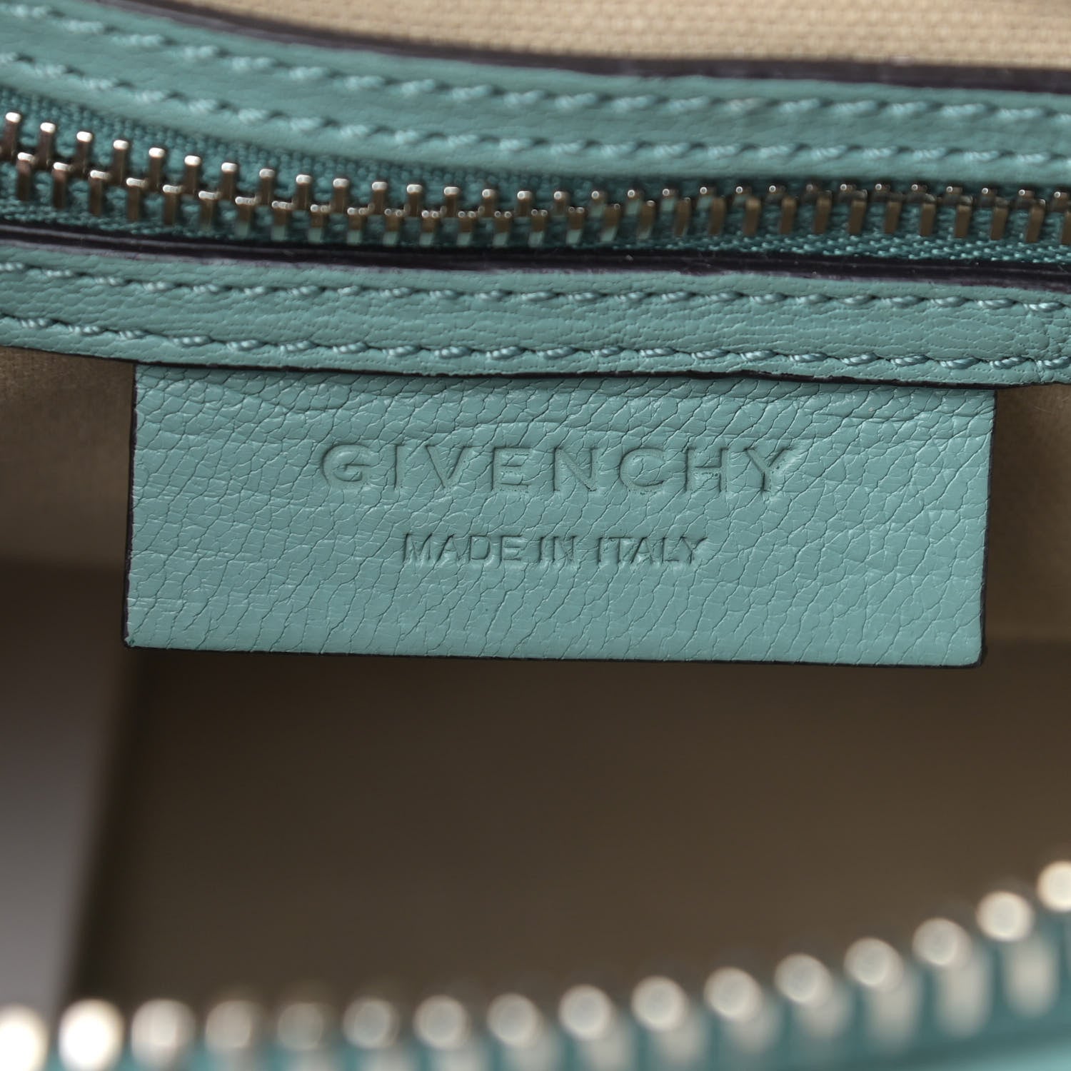 Givenchy Sugar Goatskin Mini Antigona Aqua 11 of 14