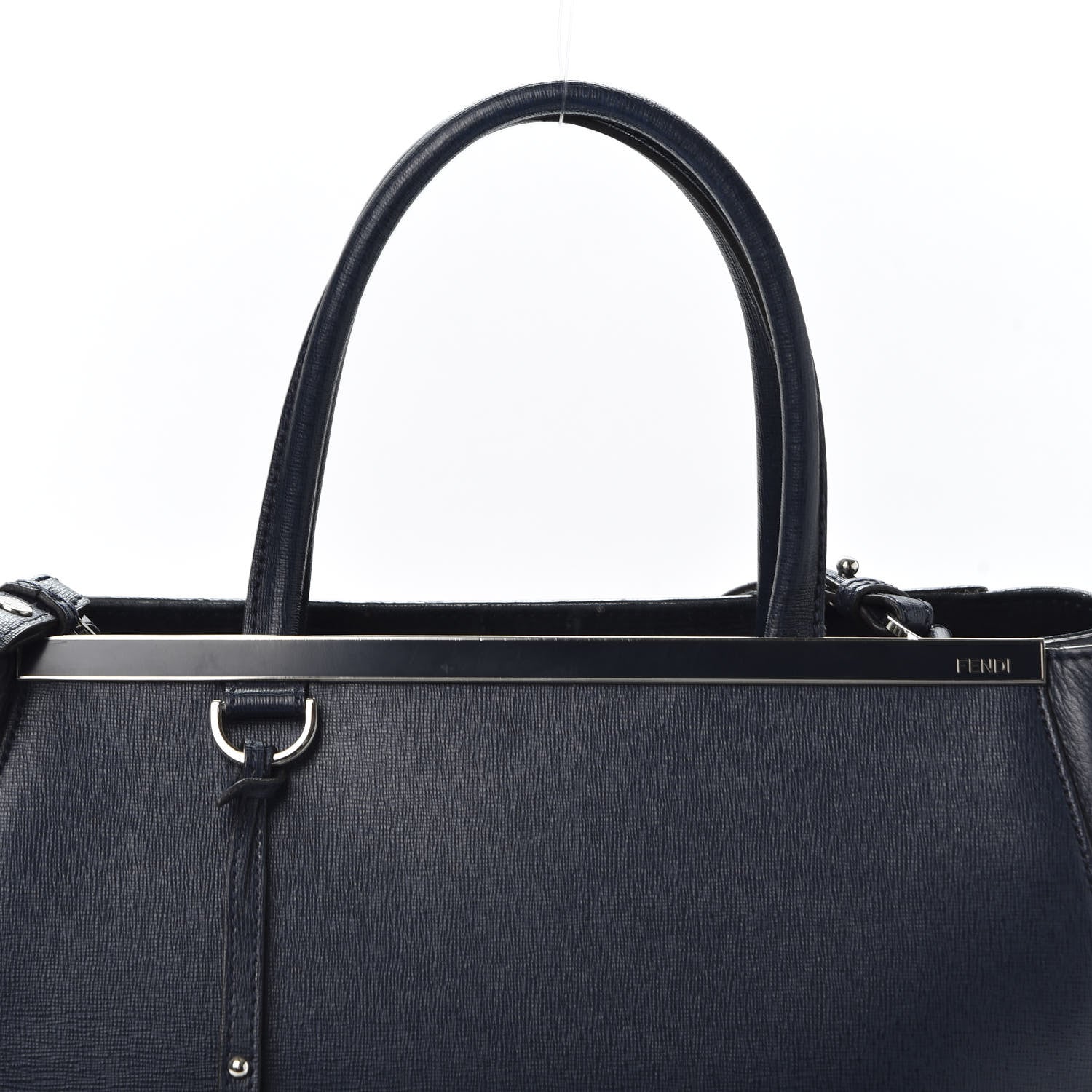 Fendi Vitello Elite Regular 2Jours Tote Lavagna 11 of 11