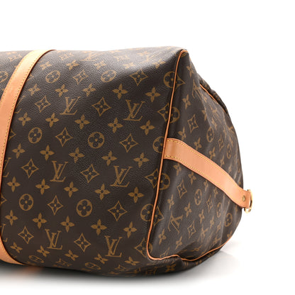 Louis Vuitton Monogram Keepall Bandouliere 55 9 of 9