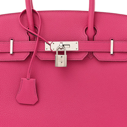 Hermes Togo Birkin 30 Rose Shocking 7 of 11