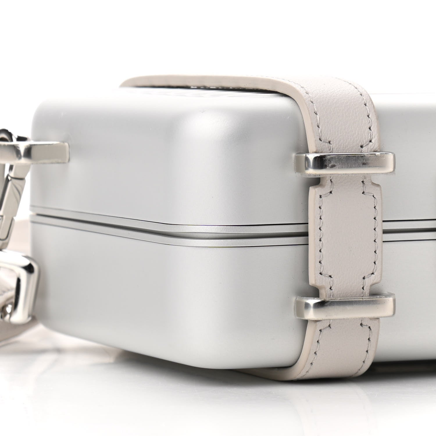 Christian Dior X RIMOWA Aluminum Personal Clutch On Strap Silver 9 of 10