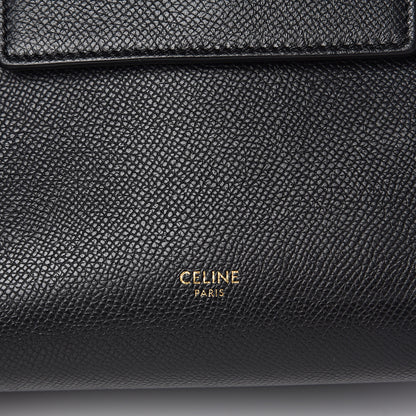 Celine Grained Calfskin Nano Belt Bag Black 6 of 9