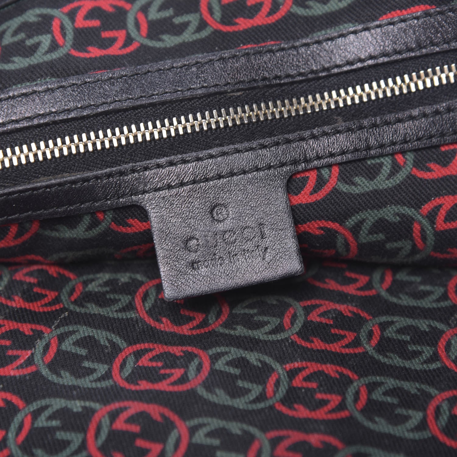 Gucci Calfskin Medium Britt Tote Black 6 of 16