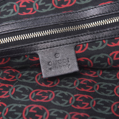 Gucci Calfskin Medium Britt Tote Black 6 of 16