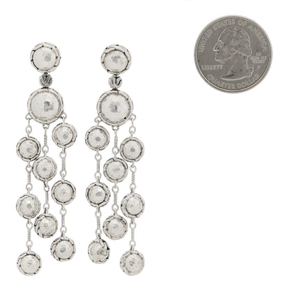John Hardy Sterling Silver Palu Chandelier Earrings 2 of 4