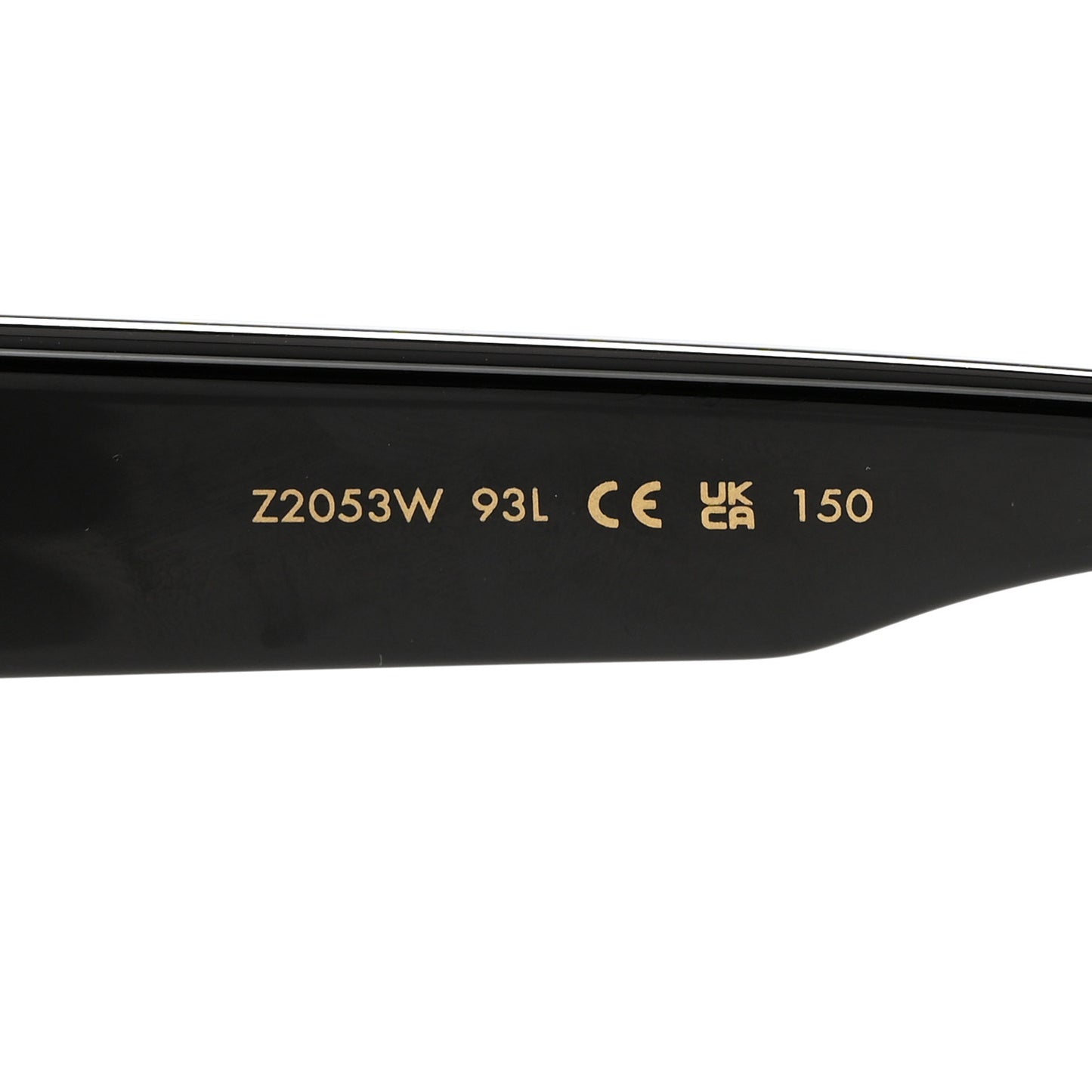 Acetate Swarovski Crystal Cyclone Sunglasses Z2053W Black
