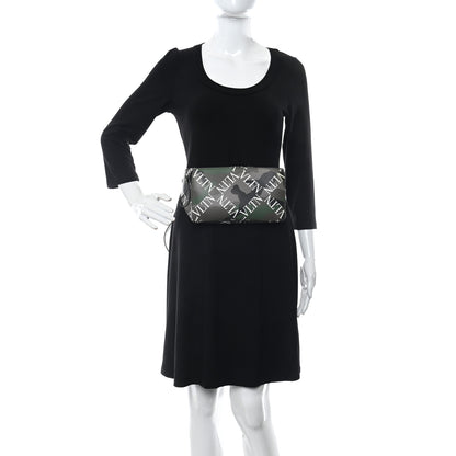Valentino Garavani Calfskin VLTN Waist Bag Army Green 3 of 9