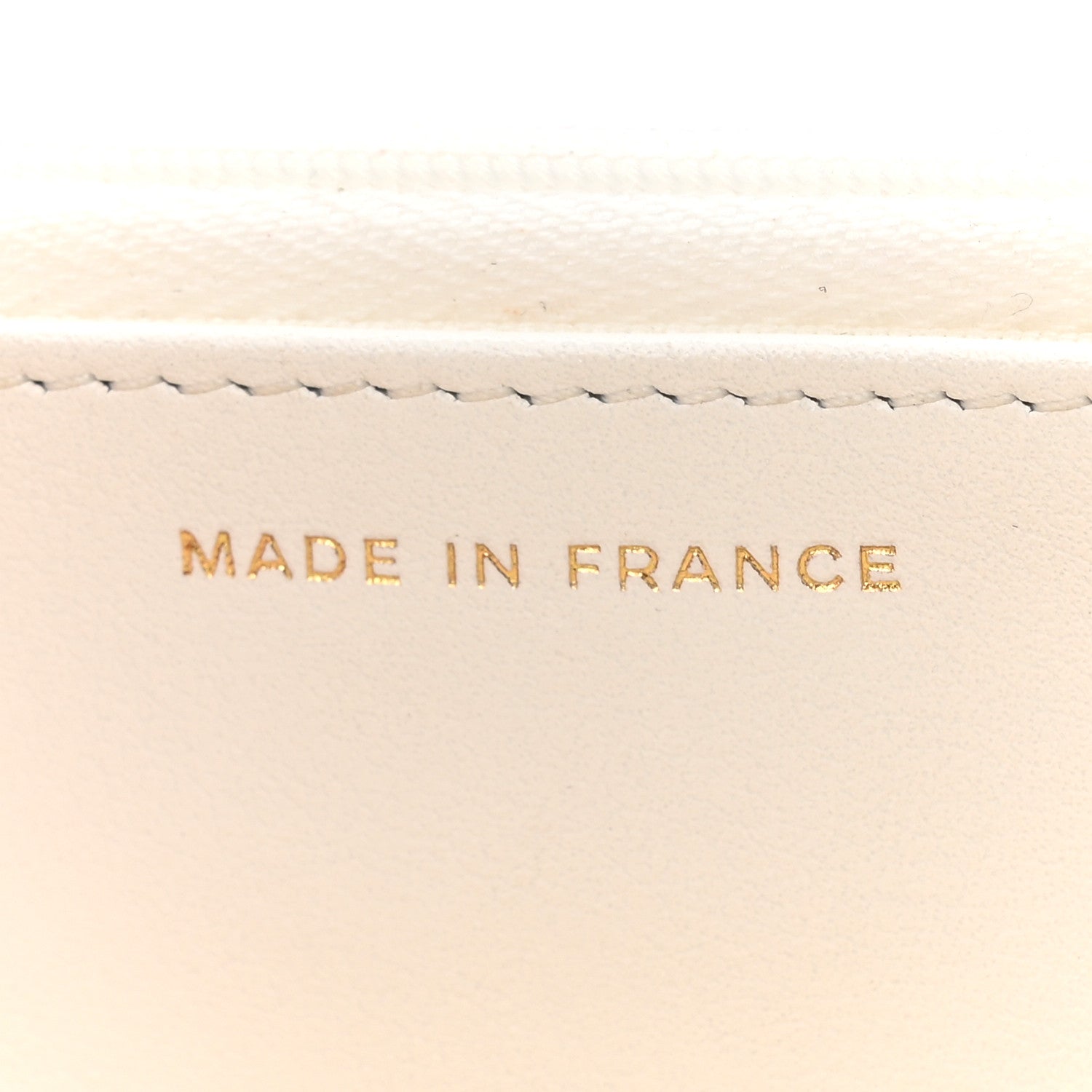Chanel Caviar Quilted Wallet On Chain WOC White 7 of 12