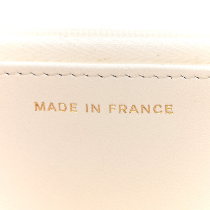 Chanel Caviar Quilted Wallet On Chain WOC White 7 of 12