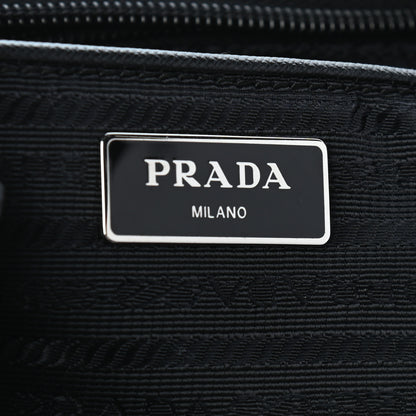 Prada Tessuto Nylon Saffiano Medium Backpack Black 5 of 8