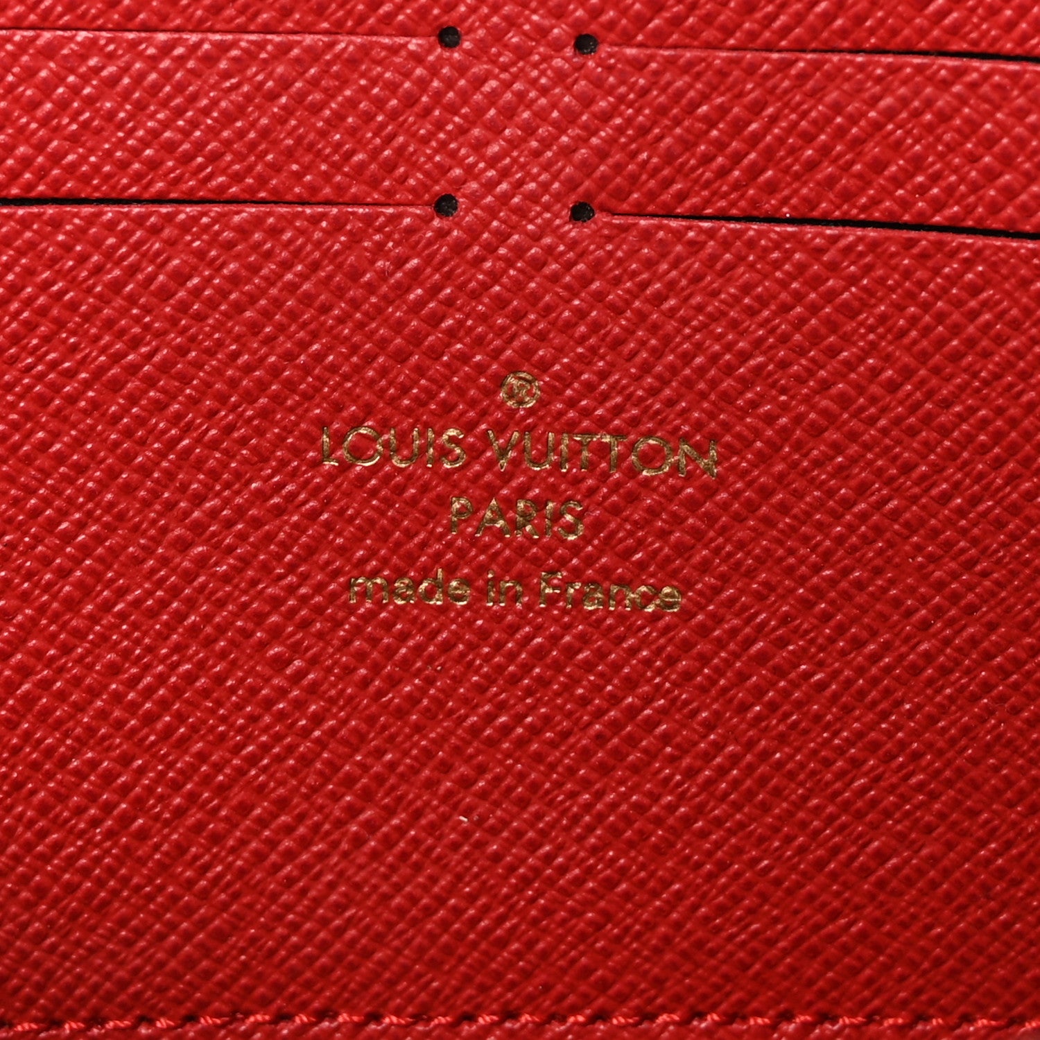 Louis Vuitton Monogram Retiro Zippy Wallet Cherry 6 of 7