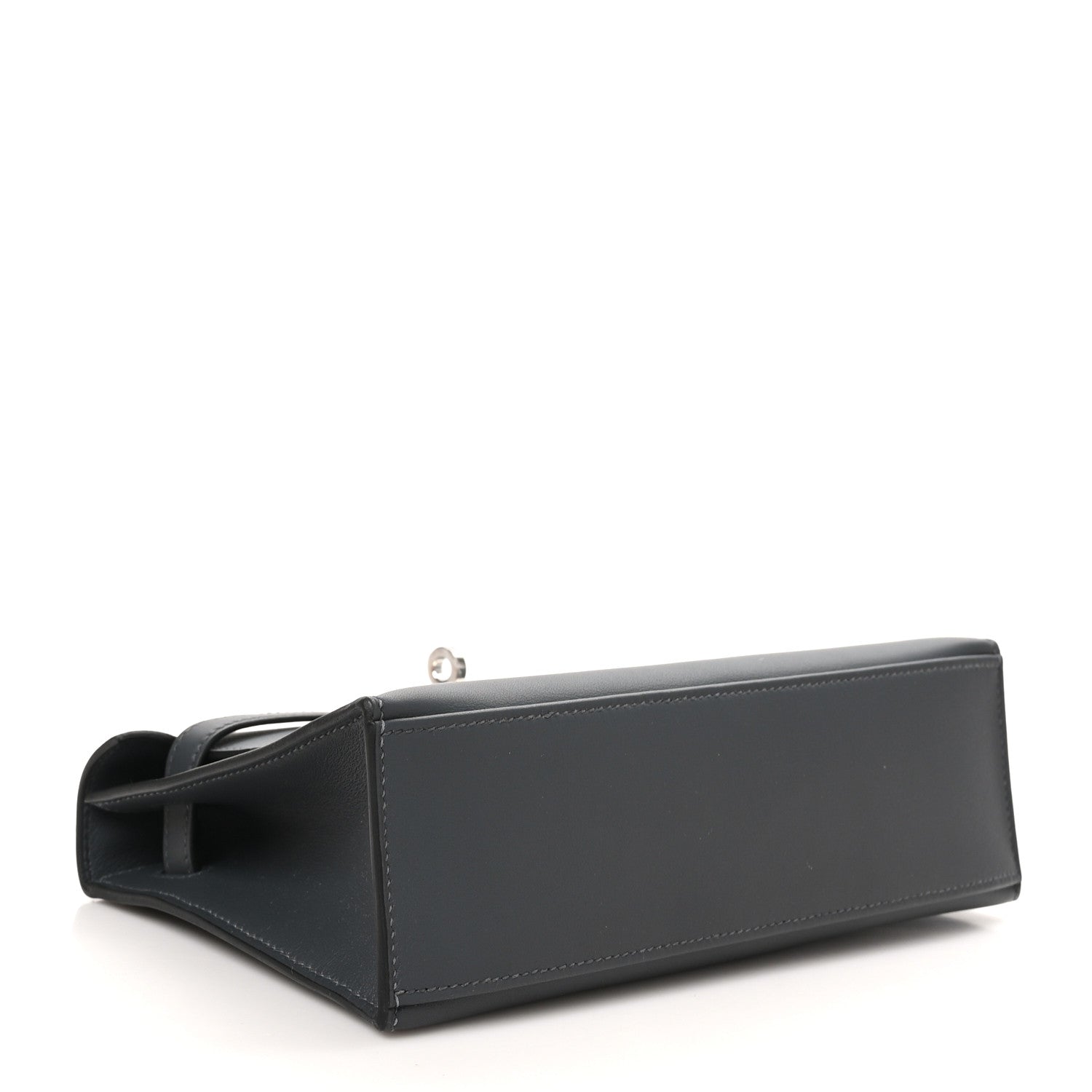 Hermes Swift Kelly Pochette Clutch Gris Misty 4 of 11