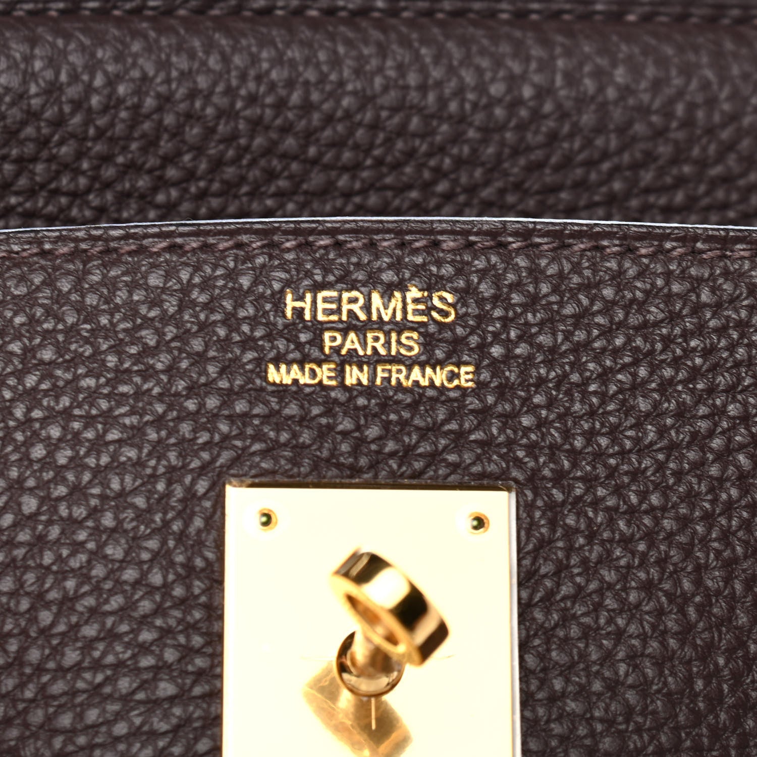 Hermes Togo Birkin 40 Chocolate 5 of 8