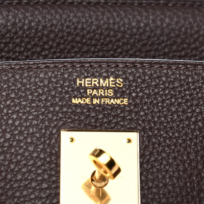 Hermes Togo Birkin 40 Chocolate 5 of 8