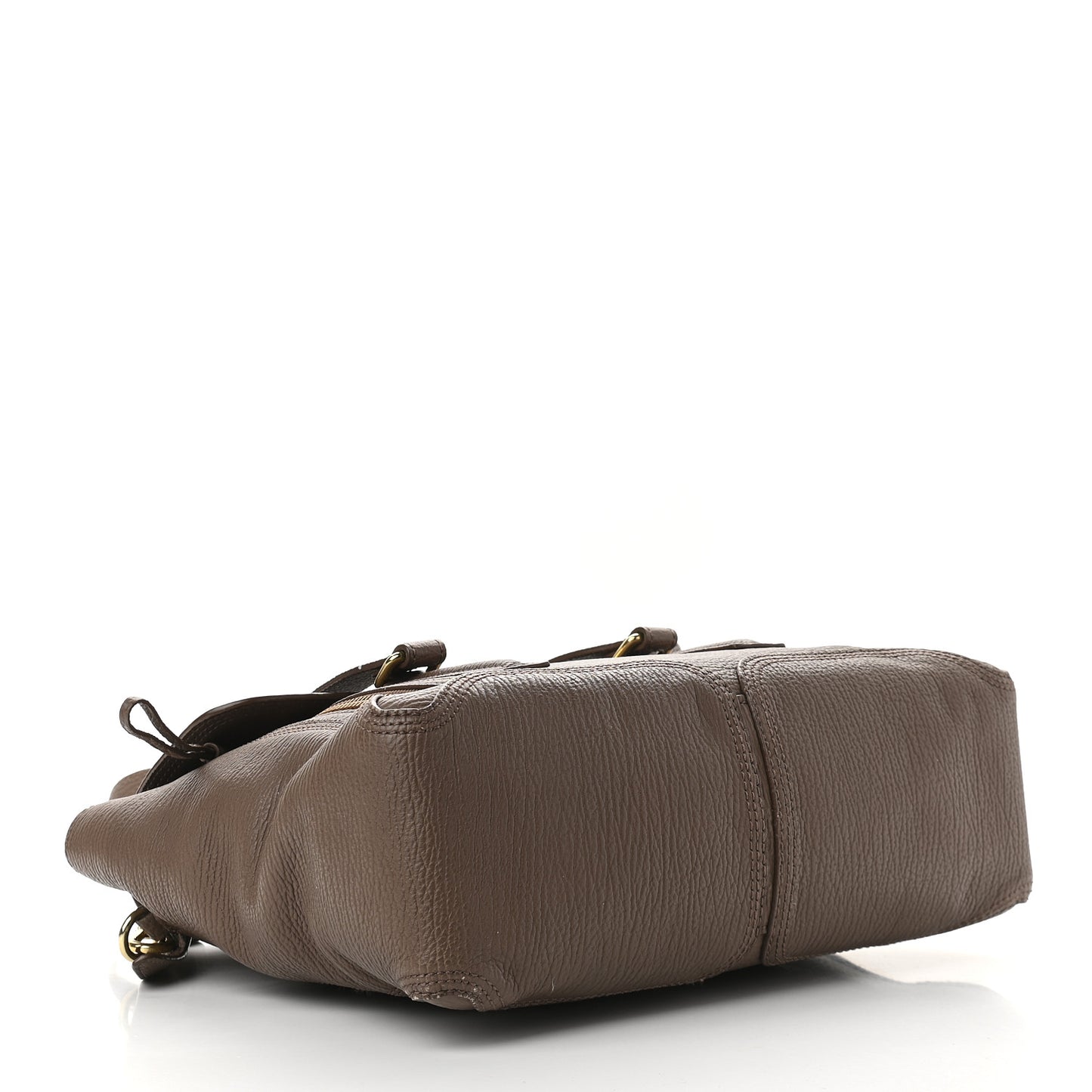 Textured Calfskin Medium Pashli Satchel Taupe
