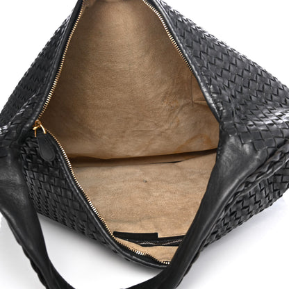 Bottega Veneta Nappa Intrecciato Maxi Veneta Hobo Black 4 of 6