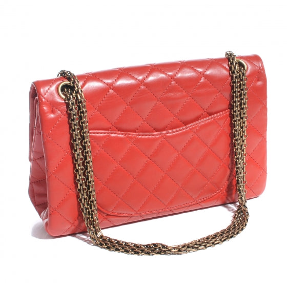 Chanel Lambskin 2.55 Reissue 226 Flap Red 3 of 7