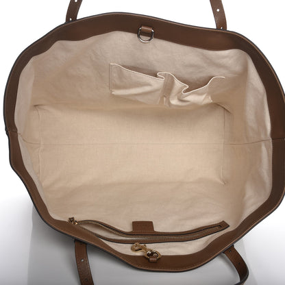 Gucci GG Supreme Monogram Large Nice Tote Brown 4 of 7
