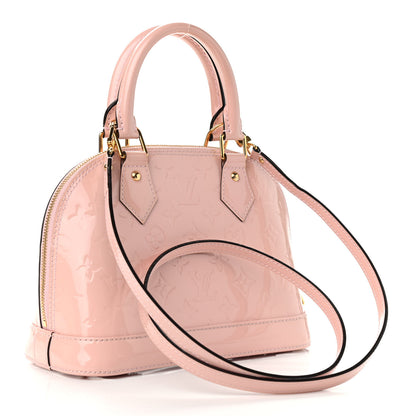 Louis Vuitton Vernis Alma BB Rose Ballerine 3 of 9