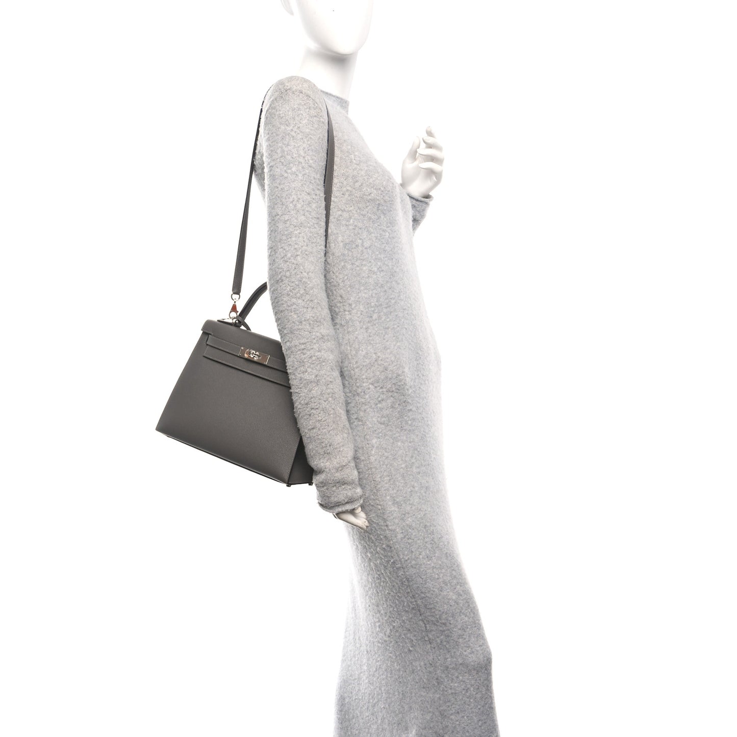 Epsom Kelly Sellier 28 Gris Misty